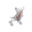 Hamster Buggy Bags - Red Spot Light Grey