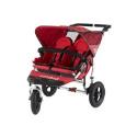 Out n About Nipper 360 V2 Double Pushchair - Red