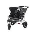 Out n About Nipper 360 V2 Double Pushchair - Charcoal