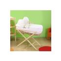 Clair De lune Stardust White Maize Moses Basket (Including Pack 30)