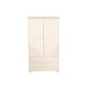 Baby Weavers Elaine 2 Drawer Wardrobe White