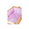 OBaby B is for Bear Pink 3 Piece Crib Set