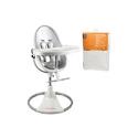 Bloom Fresco Loft highchair - White Frame Includes Pack 58