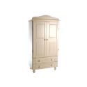 Baby Weavers Arabella 2 Drawer Wardrobe Antique Cream