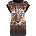 River Island silk front tiger tee