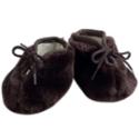 Minimink Bootees Chocolate Small Baby (0-12 Months) Minimink Bootees Chocolate Small Baby (0-12 Months)