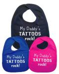 my dads tattoos rock bibs