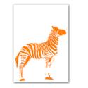 Zebra Nursery Print by INDIRA ALBERT