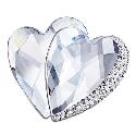 Swarovski Crystal - Loving Hearts