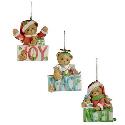 Cherished Teddies Joy Peace and Noel Decorations