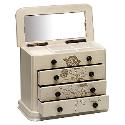 Floral Design Jewellery Box