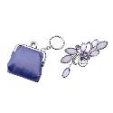 Ladies' Keyring, Purse and Brooch Gift Set