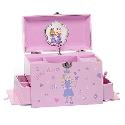 Little Princess Pearl Handled Musical Jewellery Box