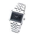 Police Men's Rectangular Black Dial Bracelet Watch