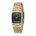 Accurist Men's Gold-Plated Diamond-Set Watch