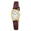 Pulsar Ladies' Leather Strap Watch