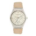 Karen Millen Ladies' Snakeskin Leather Strap Watch