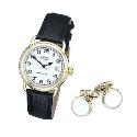 Rotary Men's Watch and Cufflink Set