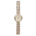 Accurist Gold Ladies' 9ct Gold Cream Dial Bracelet Watch