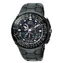 Citizen Eco-Drive Skyhawk Men's Black Bracelet Watch