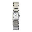 Rotary Ladies' Stone Set Stainless Steel Bracelet Watch