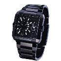 Police Rogue Men's Dual Time Black Bracelet Watch