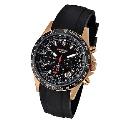 Sekonda Men's Black Resin Strap Watch