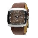 Diesel Men's Brown Leather Strap Watch
