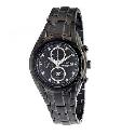 Pulsar Men's Black Bracelet Chronograph Watch