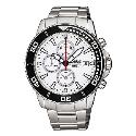 Lorus Men's Stainless Steel Bracelet Chronograph Watch