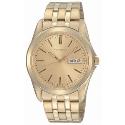 Seiko Men's Gold-Plated Bracelet Watch