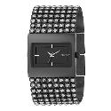 DKNY Stone Set Black Ladies' Watch