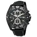 Lorus Men's Chronograph Black Strap Watch