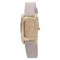 Kahuna Ladies' Cream Dial Cream Leather Strap Watch