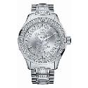 Marc Ecko Majes-tic Men's Stone Set Silver Dial Watch