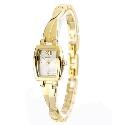 Sekonda Ladies' Gold-Plated Semi Bangle Watch