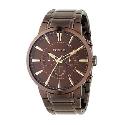 Fossil Men's Brown Multi Dial Bracelet Watch