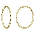 9ct Gold Small Sleeper Earrings