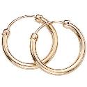 9ct Gold Hoop Earrings