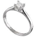 Forever Diamonds 18ct White Gold 1/5 Carat Ring