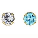 9ct Gold Set Of 2 Andralok Studs
