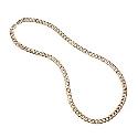 Men's 9ct Gold Curb Chain 24""