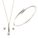 9ct Gold 3-piece Jewellery Set