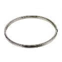 9ct White Gold Bangle