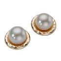 Cultured Pearl Stud Earrings