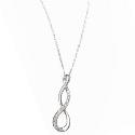 9ct White Gold Pendant