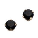 9ct Gold Sapphire 4mm Stud Earrings