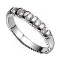 9ct White Gold Diamond Eternity Ring