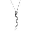 9ct White Gold Pendant Necklace