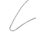 9ct White Gold 18" Box Chain Necklace